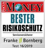 Auszeichnung "Bester Risikoschutz" für Risiko-Lebensversicherungen der ERGO Vorsorge Lebensversicherung